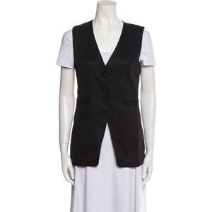 Christian Lacroix Formal Suit Vest Size Small Black